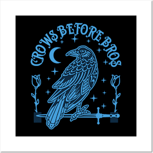 Crows before bros Posters and Art